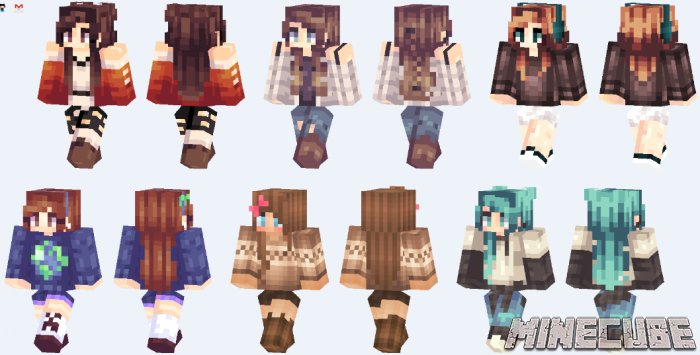 Awesome 17 Girl skins