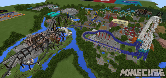 Thorpe Park (Theme Park) Map