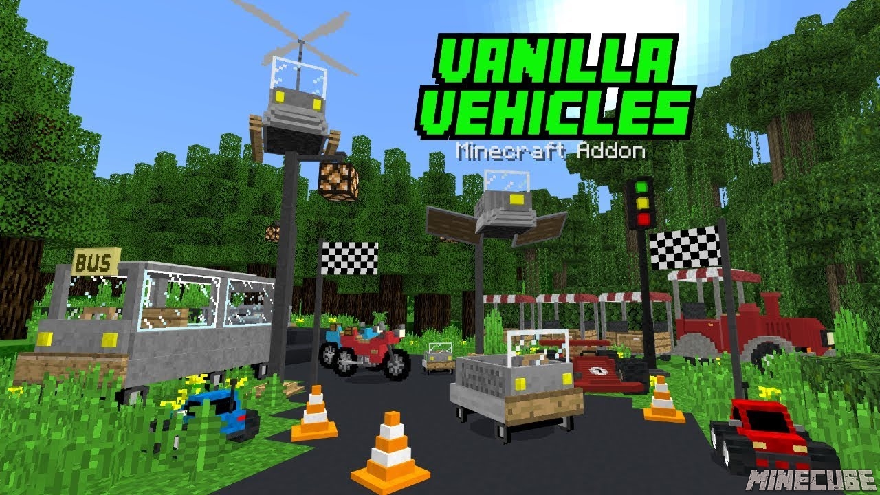 Vanilla Vehicles: Racing & Fun! Map