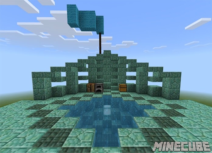 PC Aquatic Skywars Map