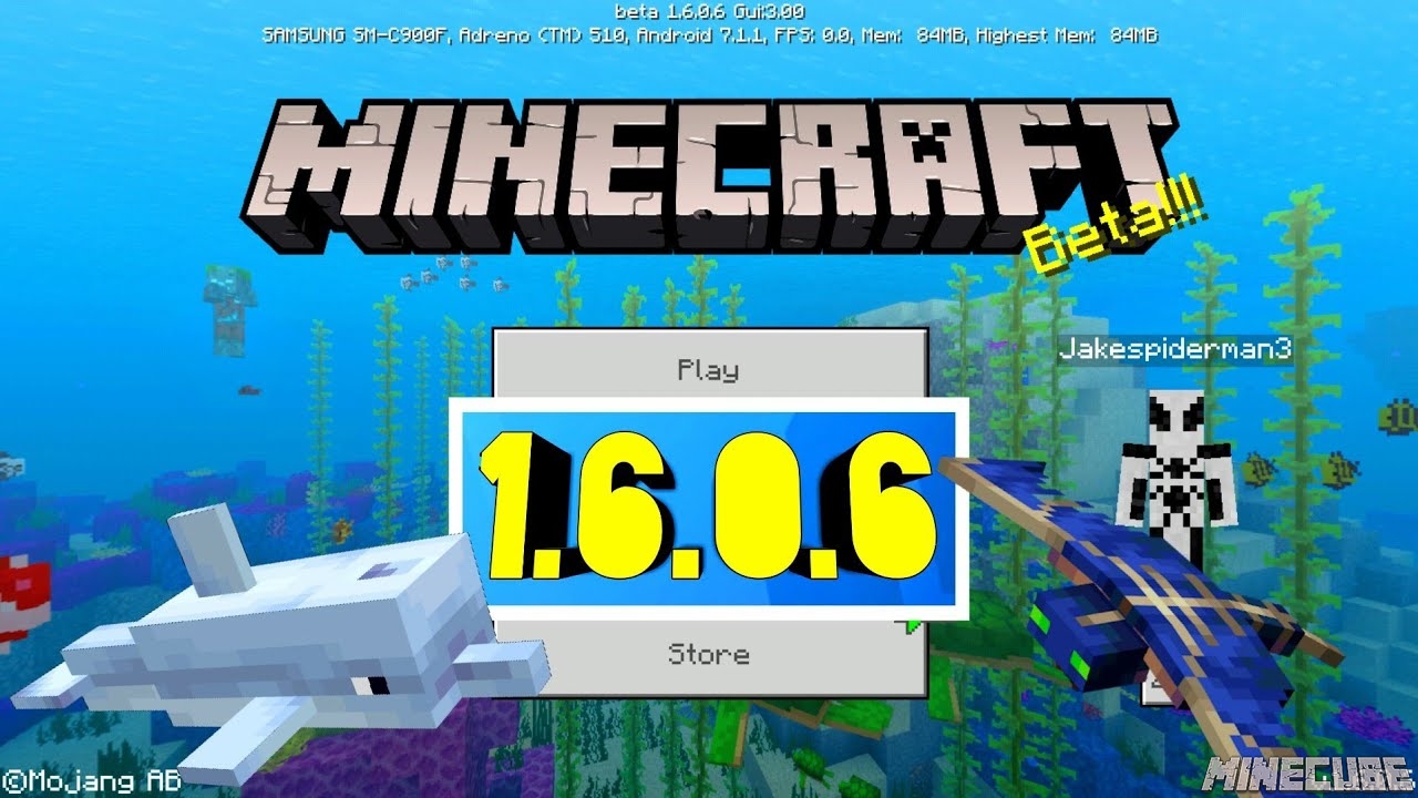 Minecraft Bedrock 1.6.0.6