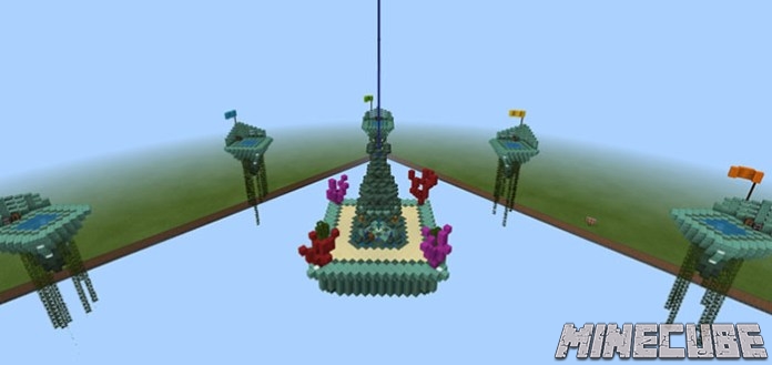 PC Aquatic Skywars Map