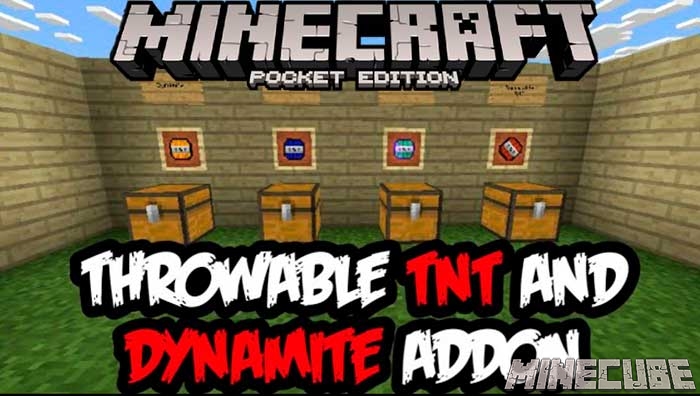 Throwing TNT & Dynamite Addon