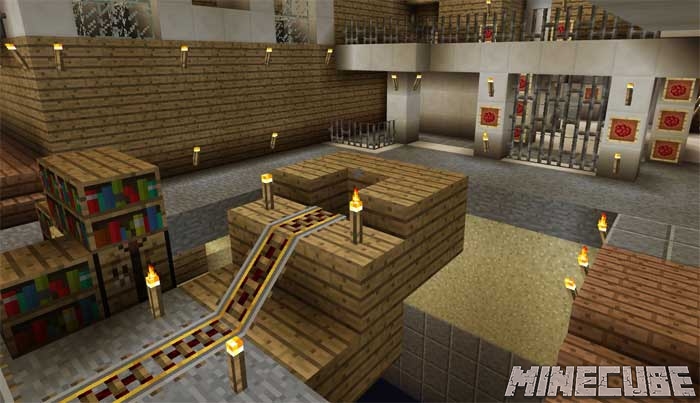 PvP карта Upward Kit Map для Minecraft PE 1.3/1.2.6.60/1.2.6.2 скачать