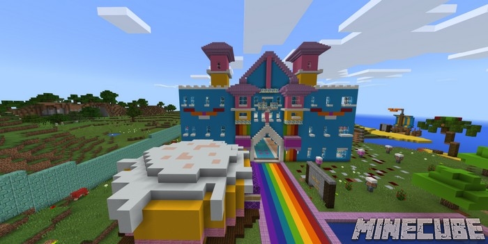 Rainbow Castle Map