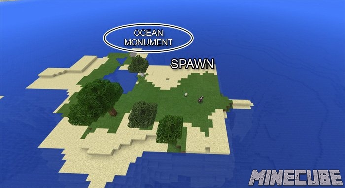 Ocean Monument At Spawn