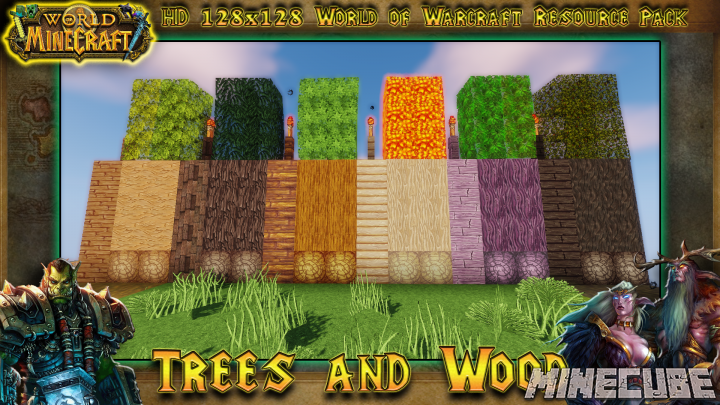 World of Minecraft Resource Pack