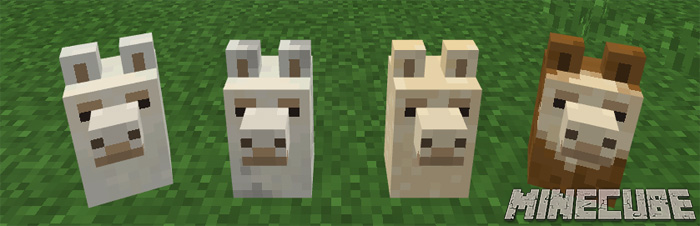 Llama Heads Pack addon