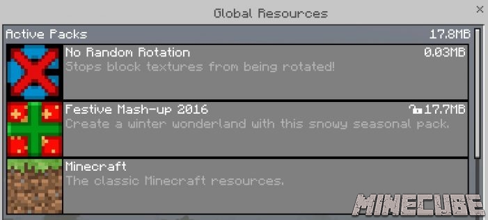 No Random Block Rotation Resource Pack