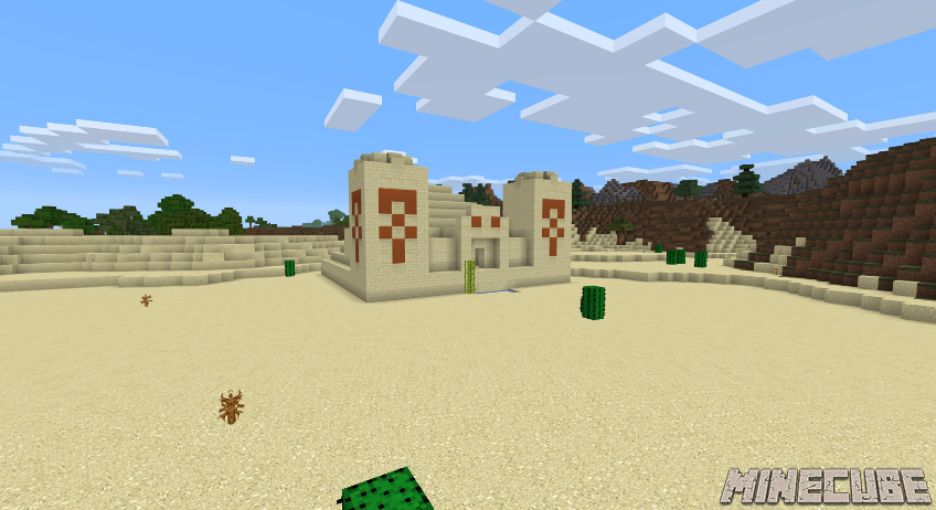 4 Desert Temples Seed