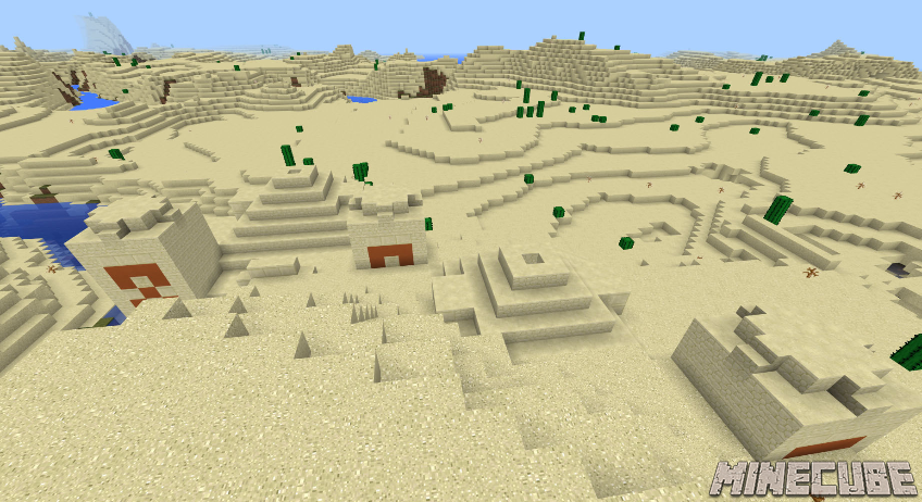 4 Desert Temples Seed