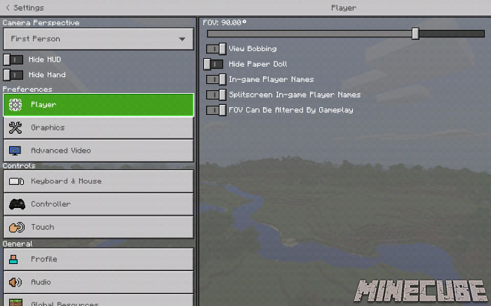 More Settings addon