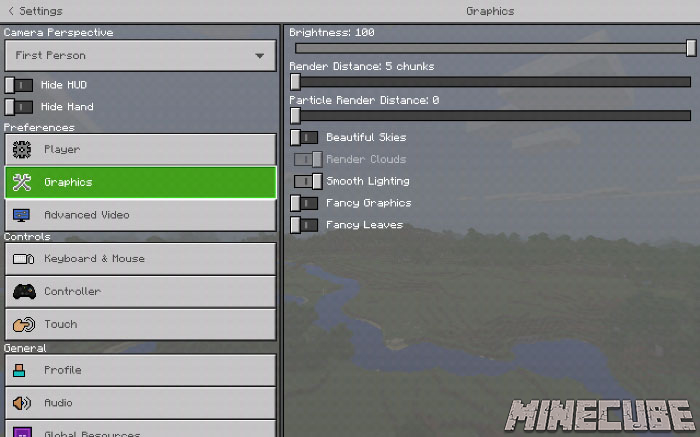 More Settings addon