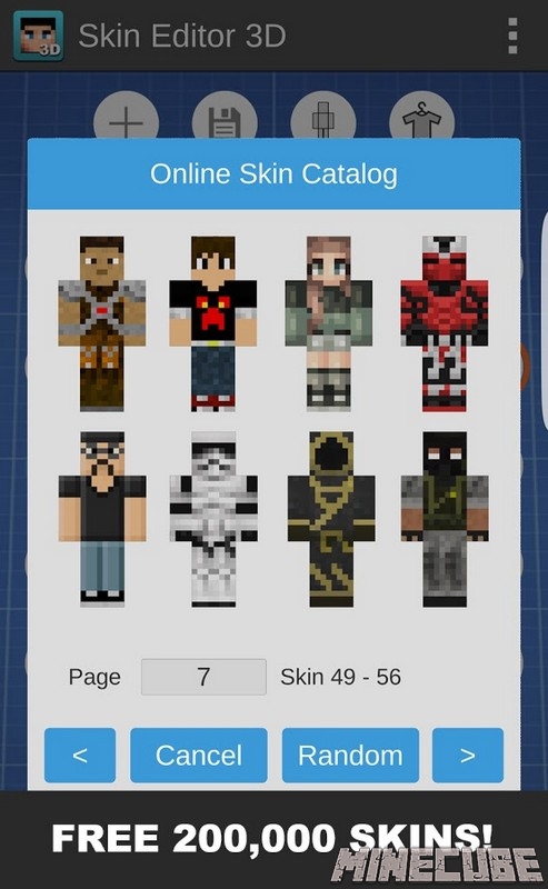 Skin Editor 3D