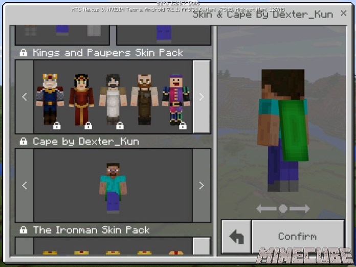 Custom Cape Skin Pack