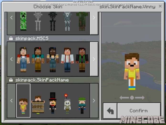 Vinny’s Skin Pack